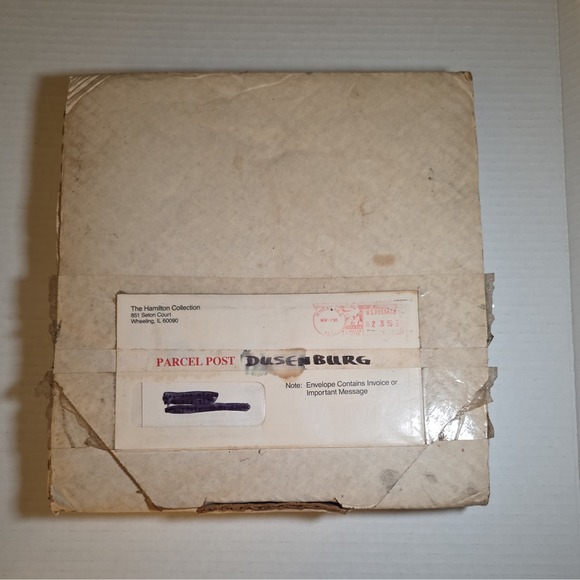 DUESENBERG 1930 MODEL J COWL PHAETON PLATE CLASSIC AMERICAN CARS JIM DENEEN BOX - Picture 7 of 7